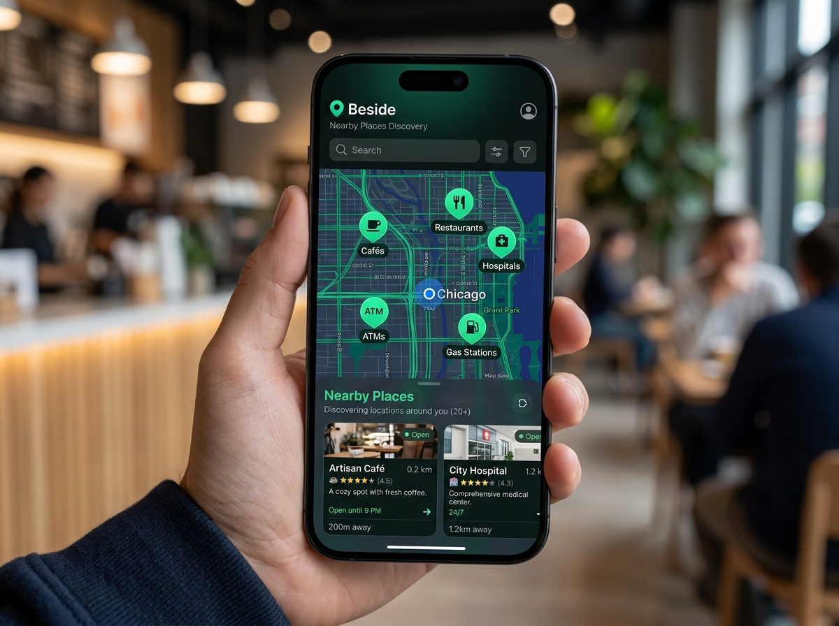 Beside Nearby Discovery Interface